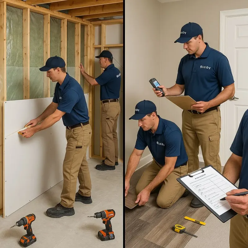 Repairs and Reconstruction process in New Castle County, DE